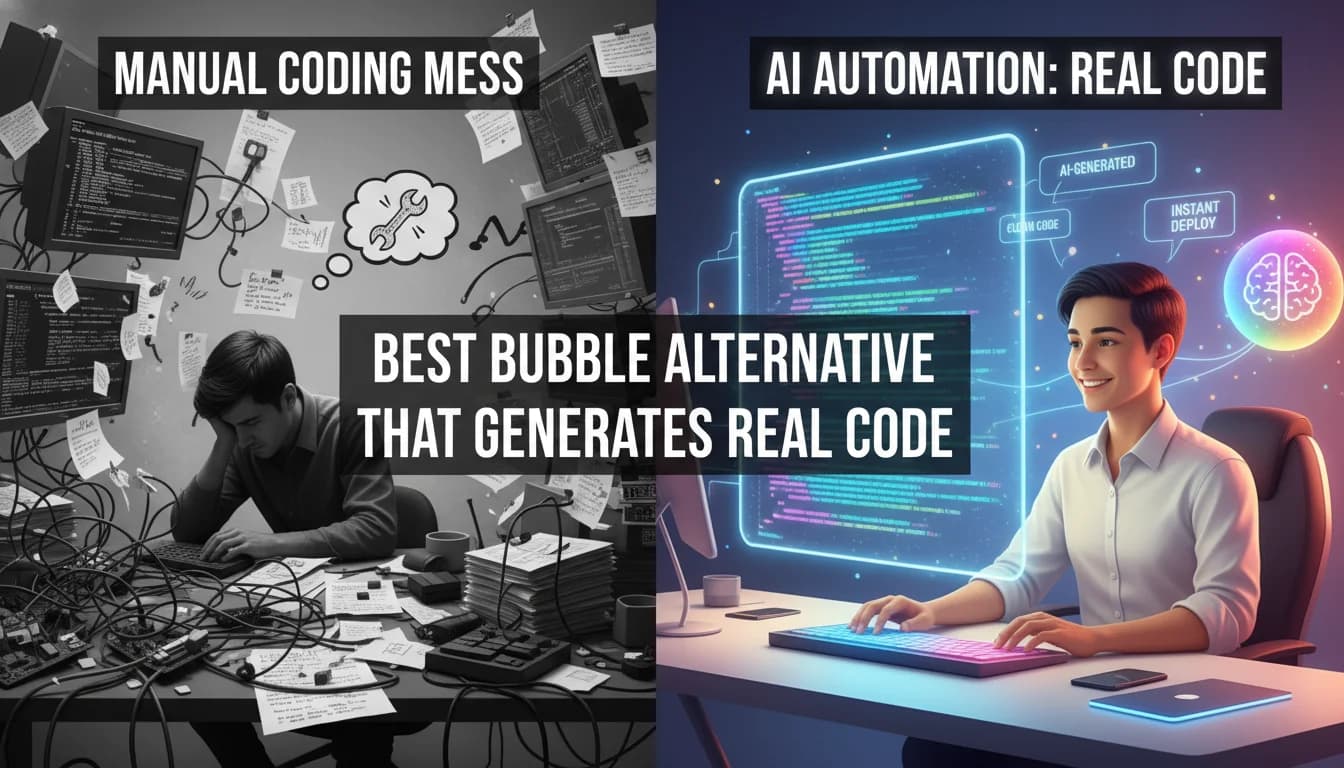 Best Bubble Alternative That Generates Real Code