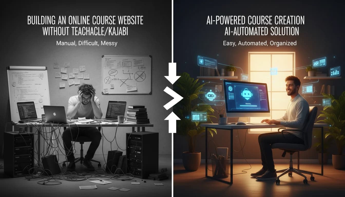 How to Build an Online Course Website Without Teachable or Kajabi