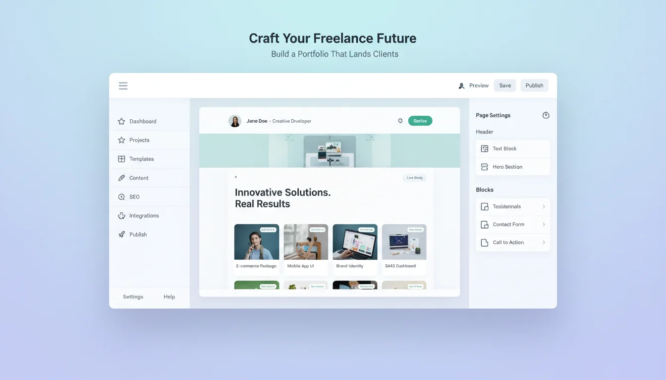 How to Build a Portfolio Website That Actually Gets You Freelance Work
