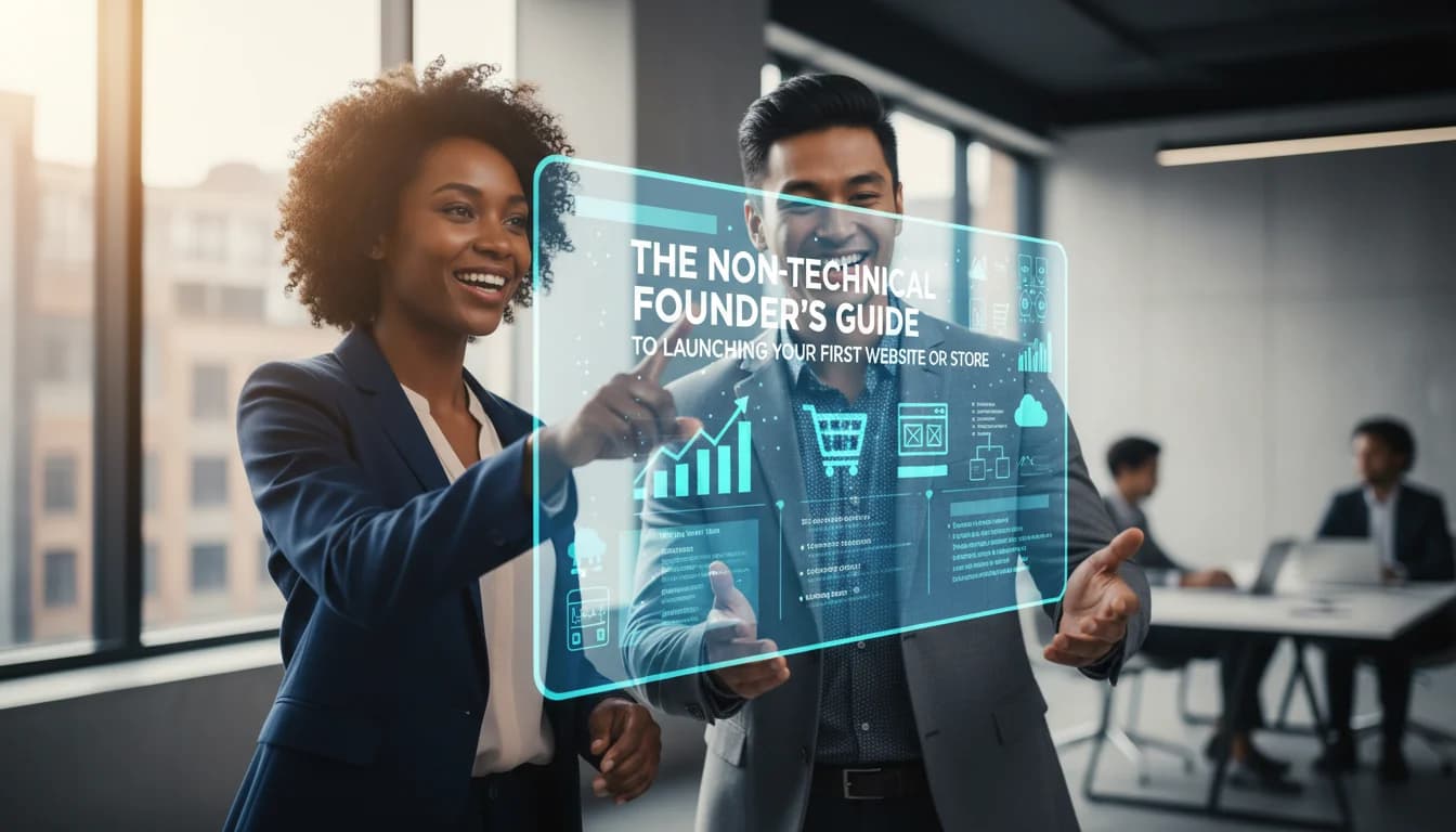 The Non-Technical Founder's Guide to Launching Your First Website or Store